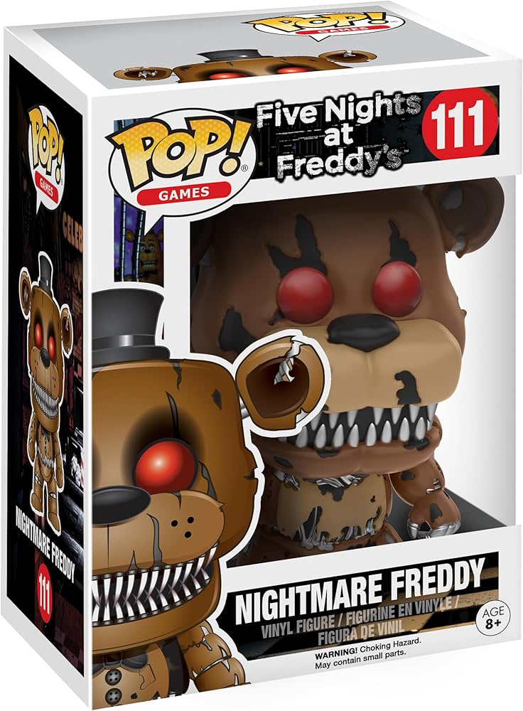 Pop! Funko Five Nights at Freddys - Nightmare Freddy : Amazon.com
