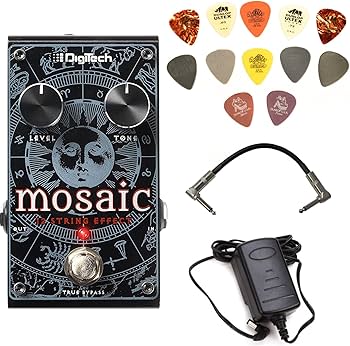 Amazon.com: Digitech MOSAIC 12-String Effect Pedal Bundle with 9V