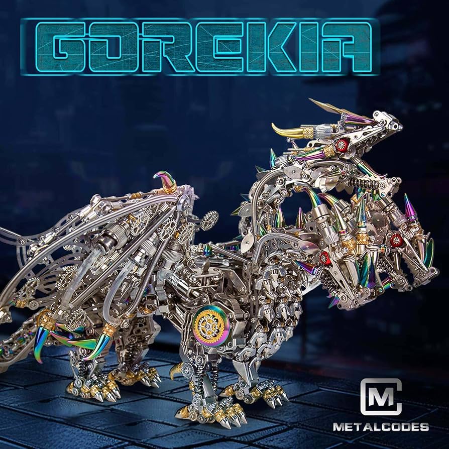 Amazon.com: KAROYD Gorekia 3D Metal Puzzle, DIY Punk Mythical