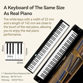 TERENCE V30 Folding Piano 88鍵盤 Amazon | TERENCE 電子ピアノ 88