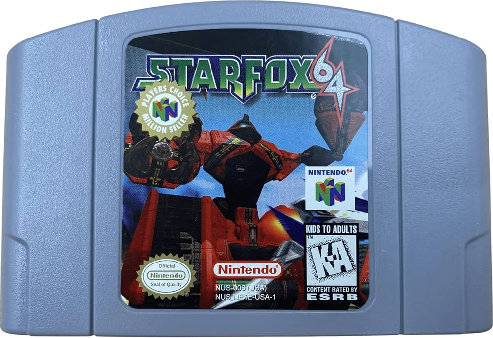 Star Fox Without Rumble Pak - Nintendo 64: Nintendo 64: Video