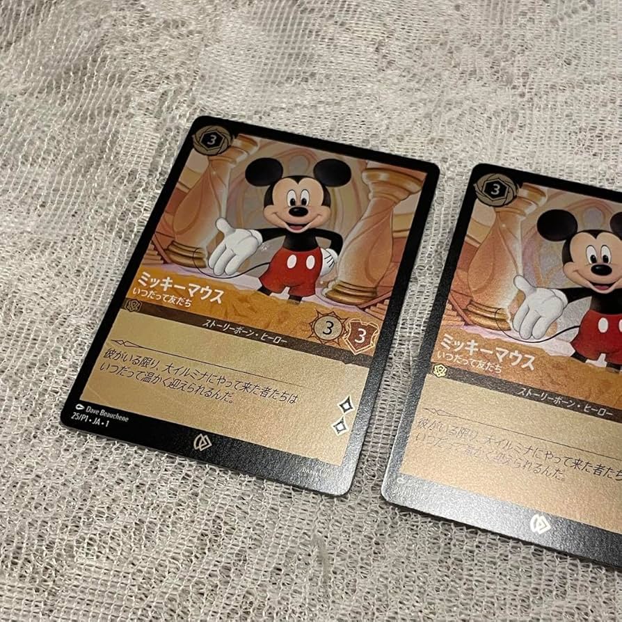 lorcana ロルカナ ミッキーマウス gencon 2023 プロモ