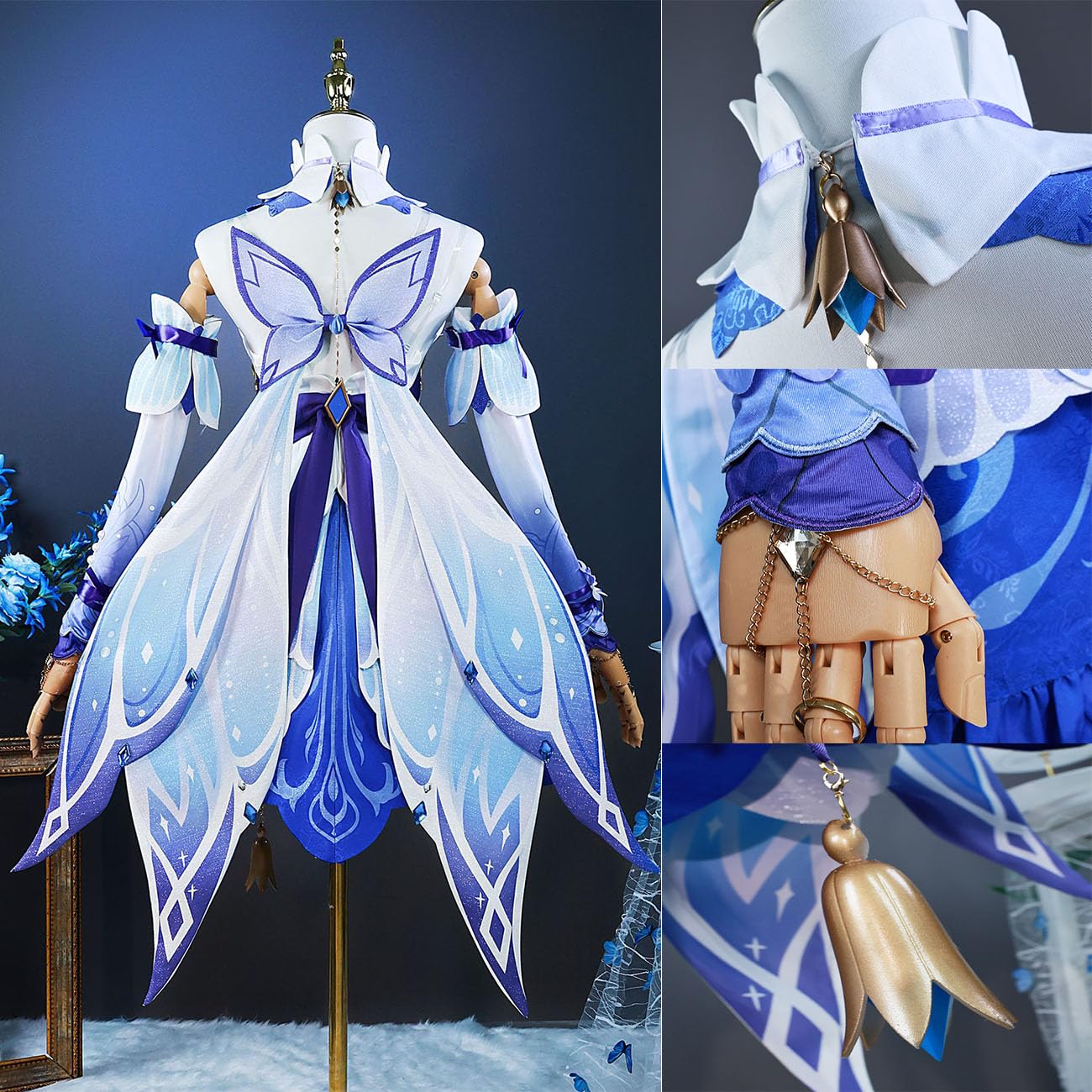 Amazon.co.jp: [HAOJEE]原神げんしんニィロウ 新衣装 コスプレ衣装