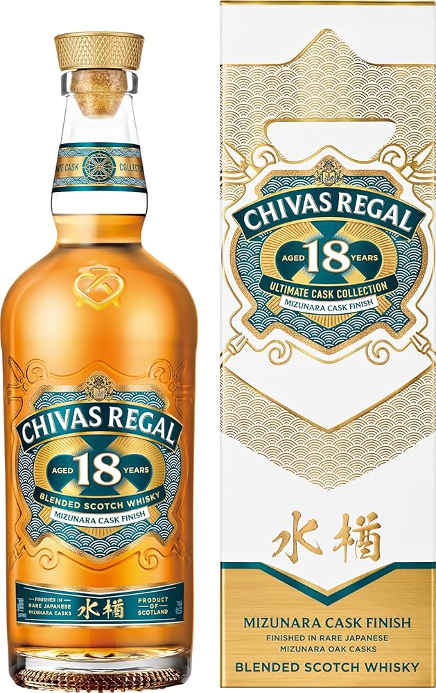 Amazon.co.jp: 【お祝い ギフト】シーバスリーガル 18 年 ミズナラ