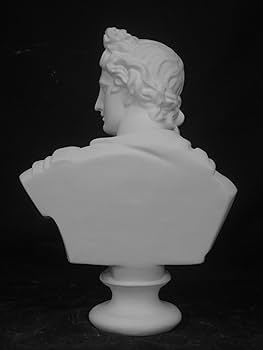 Amazon.co.jp: 石膏像 A－349 アポロ胸像（中） H．35．5cm