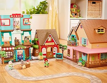 Amazon.com: Li'l Woodzeez – Li'l Nextdoor Neighbors Townhouse