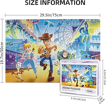 Amazon.co.jp: トイストーリー エイリアン アニメ ジグソーパズル 木製