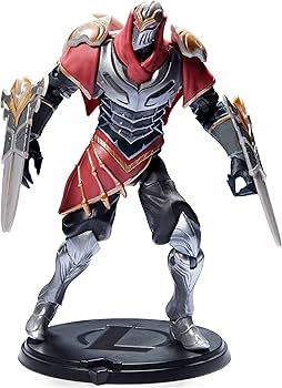Amazon.com: League of Legends, 6-Inch Zed Collectible Figure w