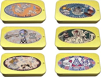 Amazon | シール堂 日本製 フレークシール 不思議なアリス OPEN THE