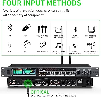 Amazon.com: FULODE FX8-PRO Professional KTV Wireless Microphone
