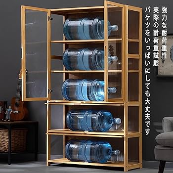 Amazon.co.jp: JXHNZYQコレクションキャビネット 木製 ショーケース 棚