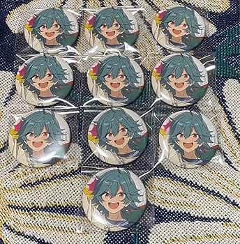 ライカ ポートレートサイン缶バッジ あんスタ ライカ 宝丈萊香 ポート