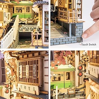 Amazon.com: ROBOTIME DIY Book Nook Kit DIY Miniature Dollhouse
