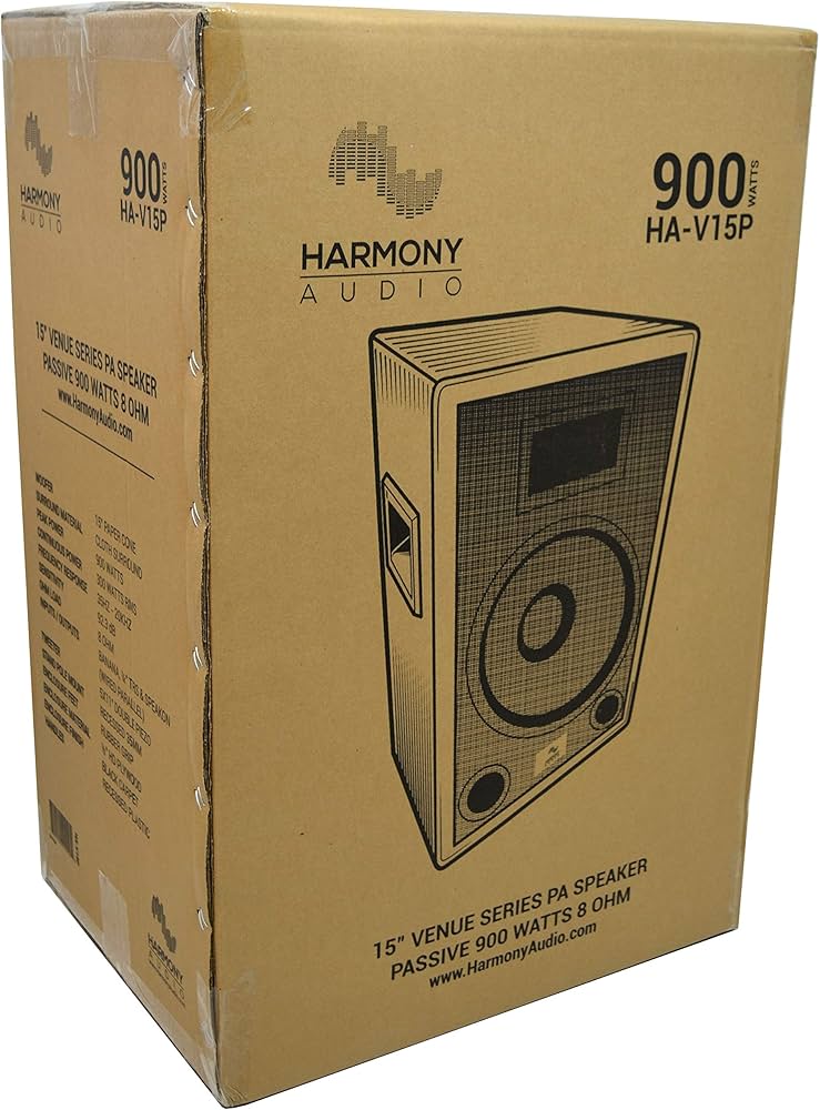 Amazon.com: Harmony Audio HA-V15P Pro DJ Venue Series 15