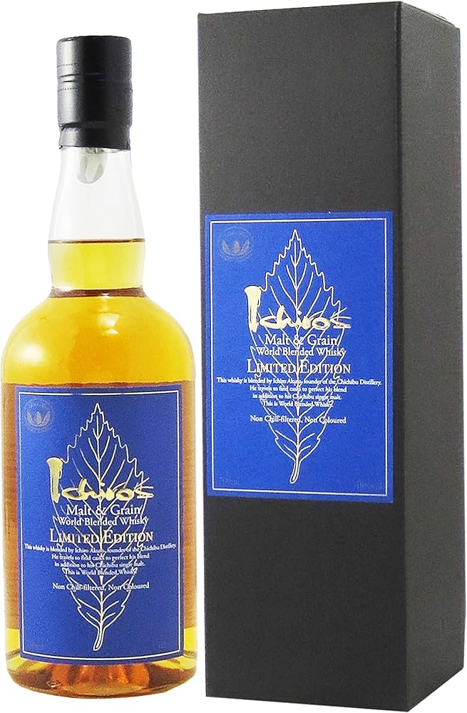 Amazon.co.jp: Ichiro's Malt & Grain World Blended Whiskey Blue