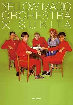 Yellow Magic Orchestra 鋤田正義フォトアートTシャツ Yellow Magic