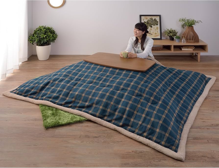 Amazon.com: AZUMAYA Kotatsu Heater Folding Legs Table W36.0 x D20