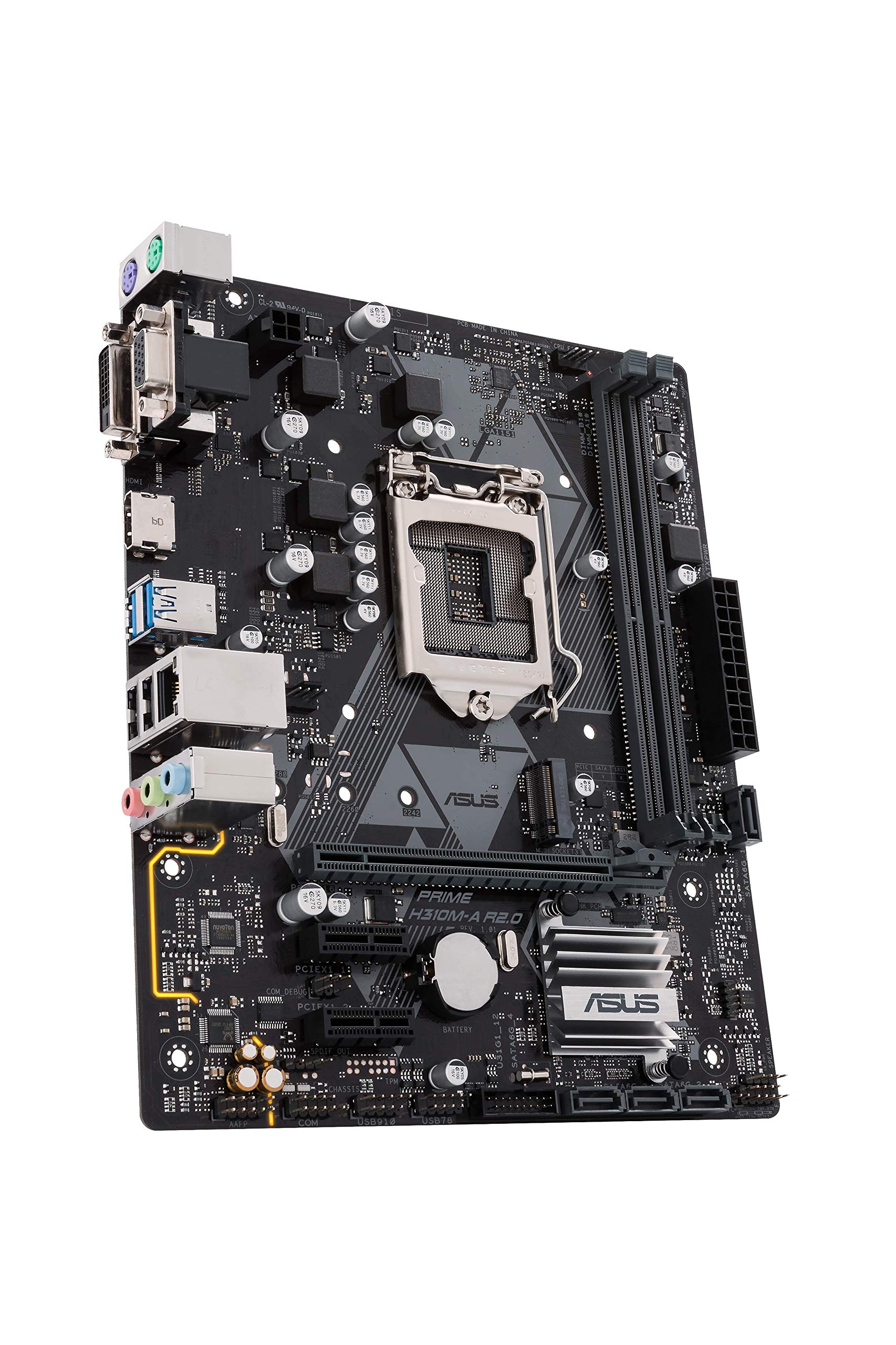ASUS PRIME H310-A デスクトップPC (新品PCケース使用)#2 ASUS PRIME