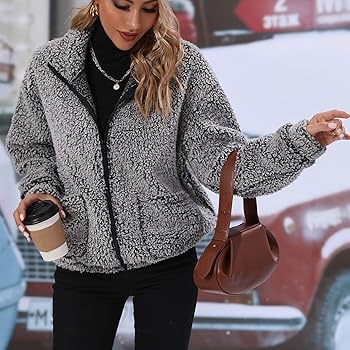 Winter Coats For Women Cropped Jackets Lightweight Fashion Lapel