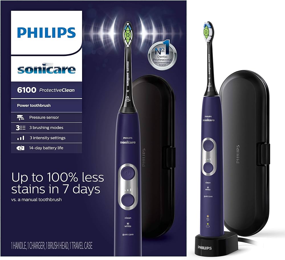 Amazon.com: Philips Sonicare ProtectiveClean 6100 Rechargeable