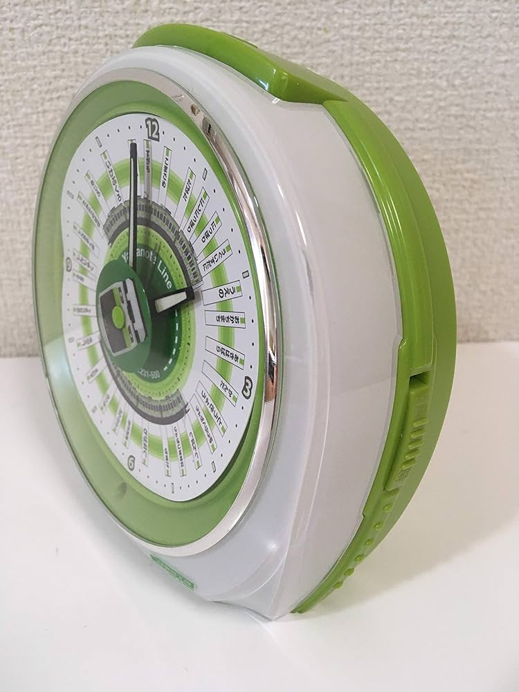 山手線目覚まし時計 日車夢工房 山手線 目覚まし時計 - YouTube