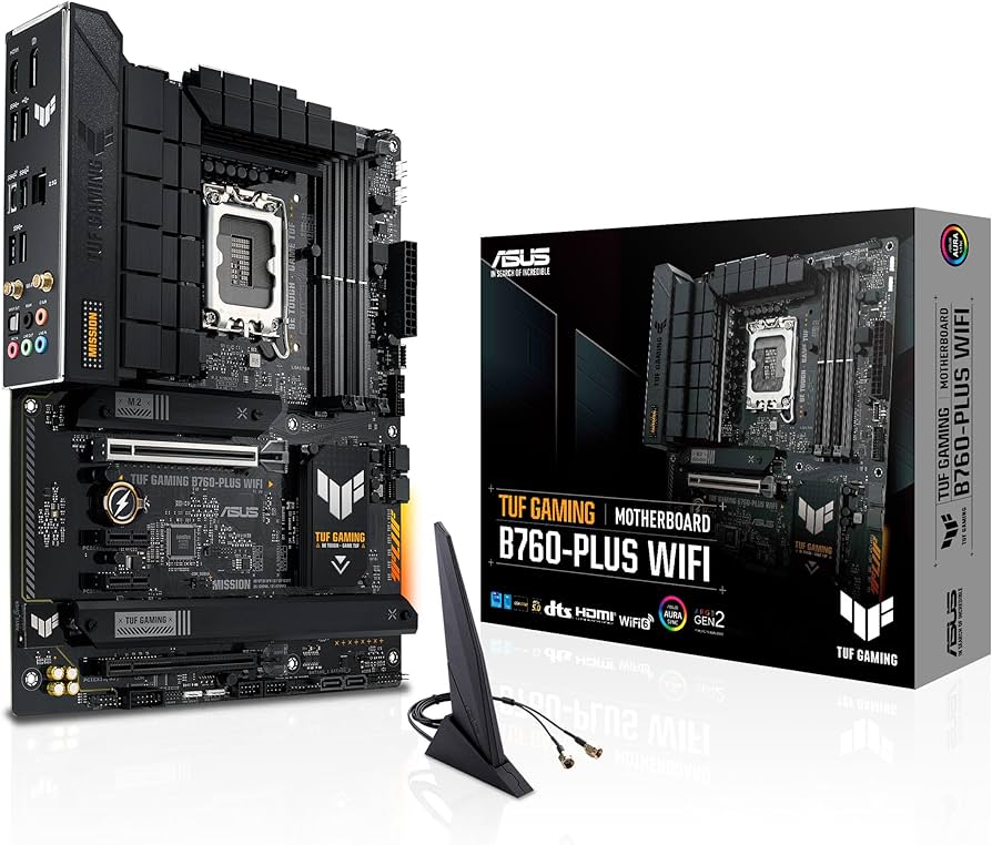 Amazon.com: ASUS TUF GAMING B760-PLUS WIFI Intel B760 LGA 1700 ATX