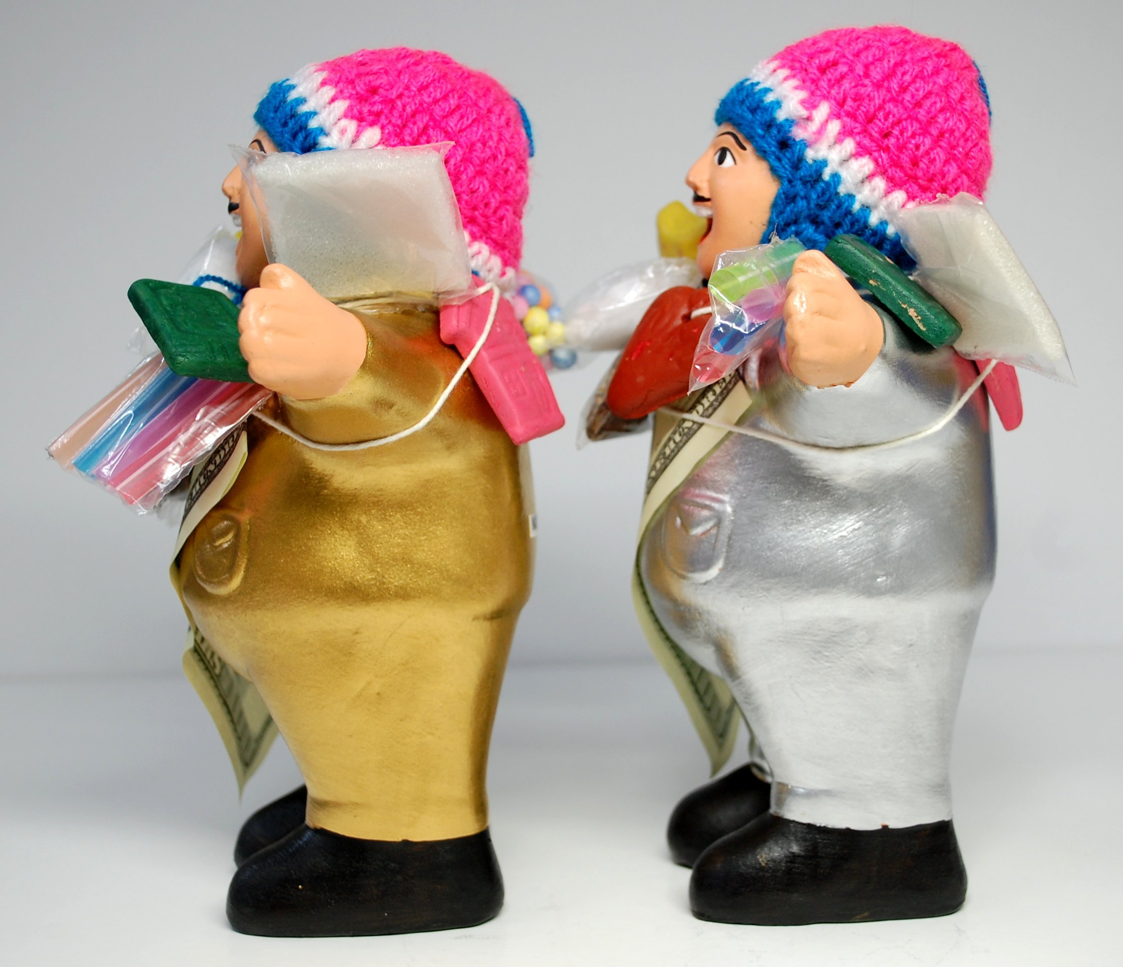 稀少！】シルバー950 エケコ人形 ペルー Amazon | 【 EKEKO 19cm GOLD