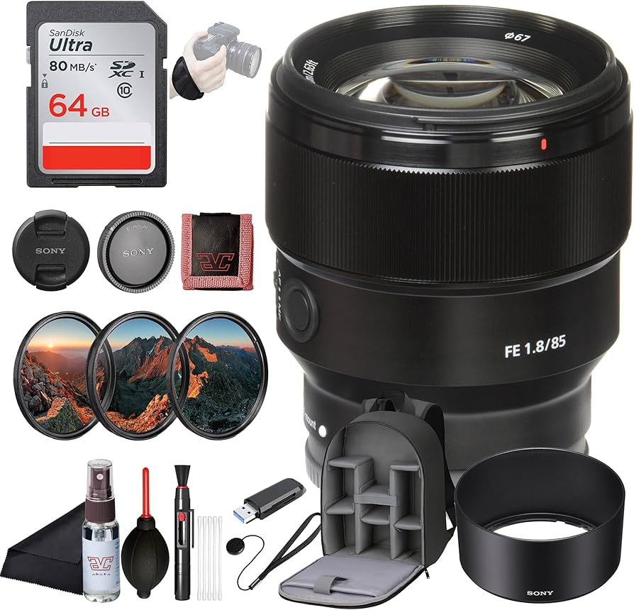 Amazon.com : Sony FE 85 mm F1.8 Standard Telephoto Prime Lens