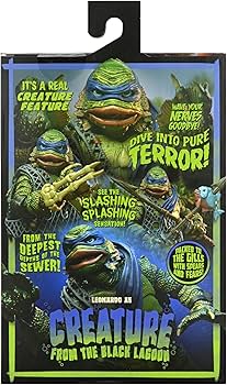 Amazon.co.jp: ネカ - TMNT x ユニバーサルモンスター - レオナルド