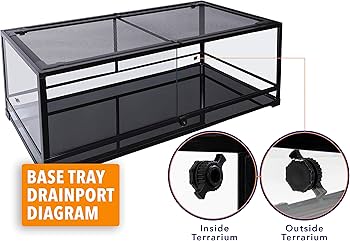Amazon | Carolina カスタムケージ テラリウム 巨大な深みのある