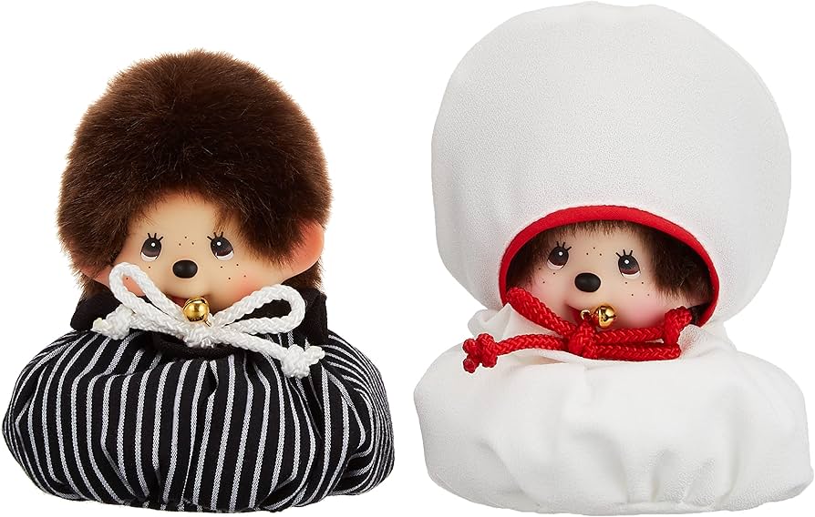 Amazon.co.jp: モンチッチ ウェディングマスコットセット 和装 258185