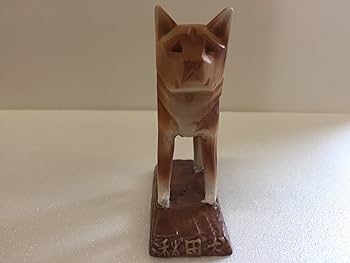 Amazon.co.jp: 秋田犬木彫り風 秋田犬マスコット : ホーム＆キッチン