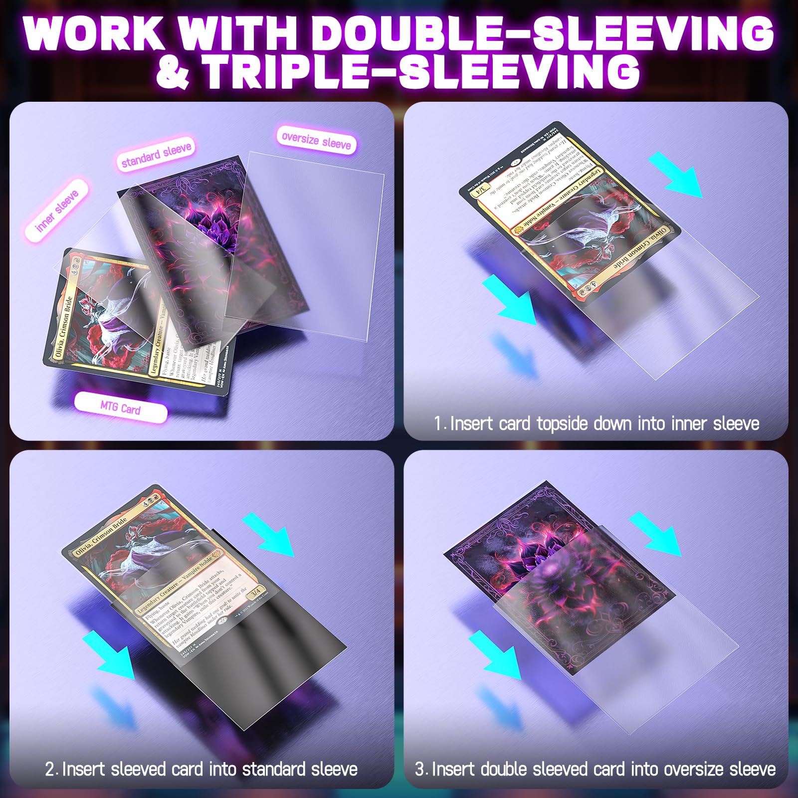 ブラックロータスデッキプロテクタースリーブ 100枚 Amazon.com: MTG