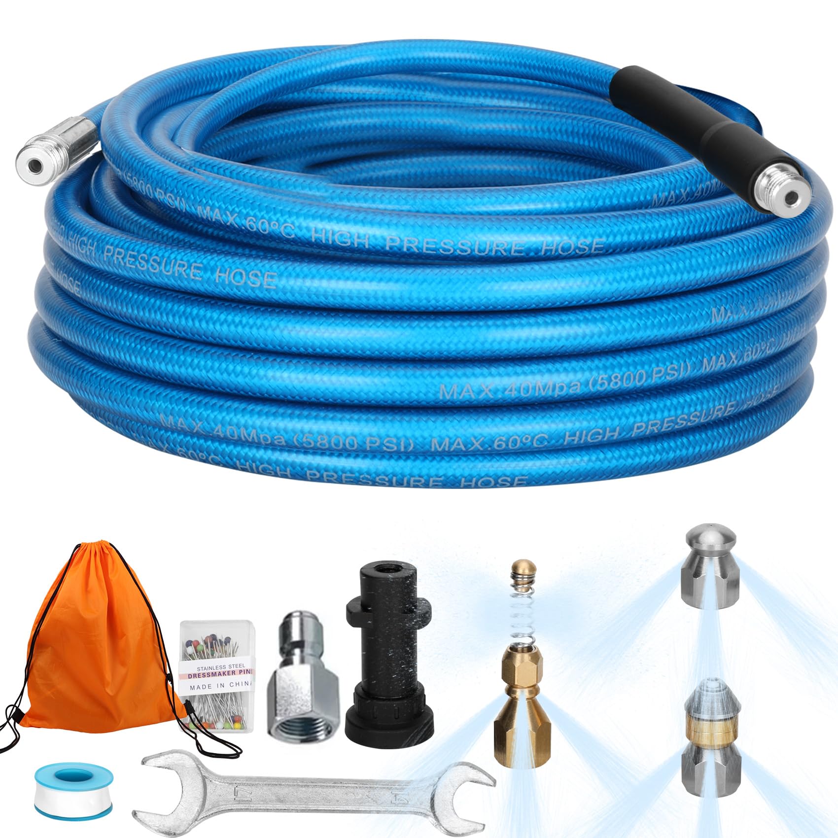 KARCHER K3 高圧洗浄機 本体、3m水道ホース、パッキン、ホームノズル付