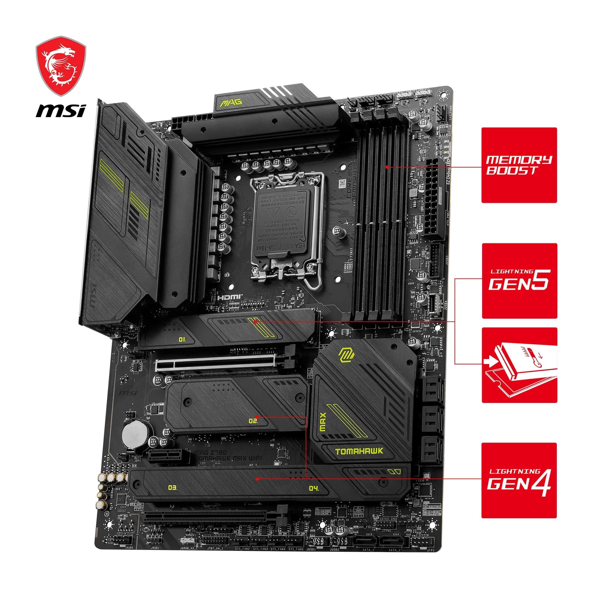 Amazon | MSI MAG Z790 Tomahawk MAX WiFiマザーボード、ATX - 第14