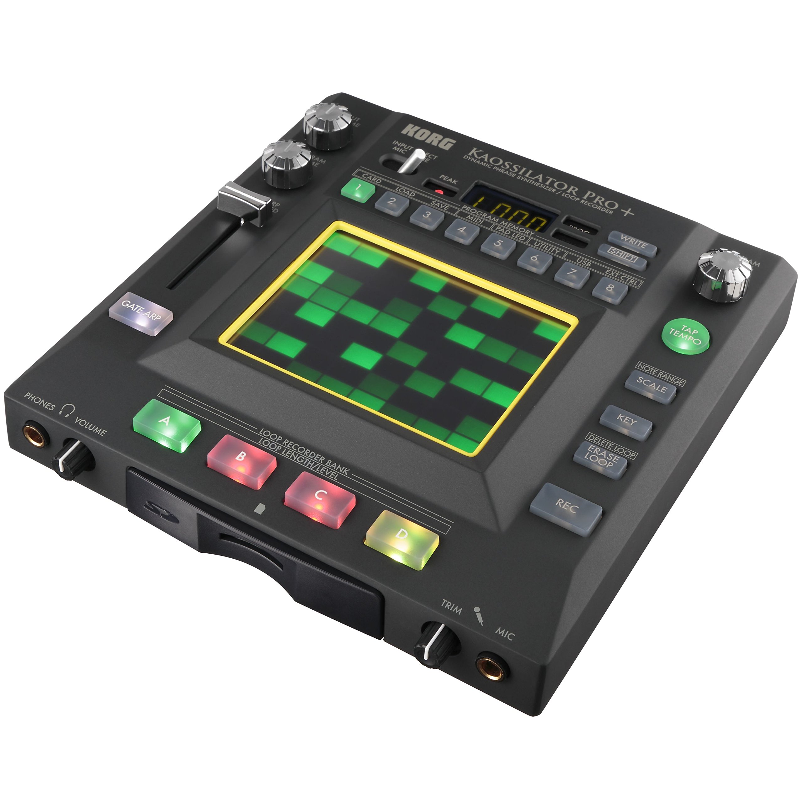 Amazon.com: Korg Kaossilator Pro+ Dynamic Phrase Synthesizer and