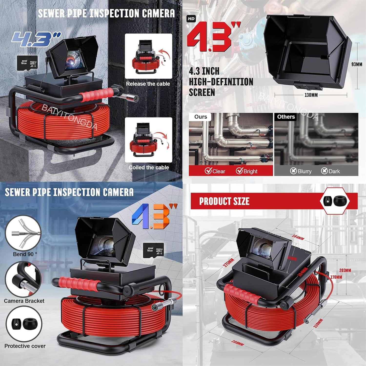 YESKAMO防犯カメラ 屋外POE給電800万画素 4ケ Amazon.co.jp: 【最新AI