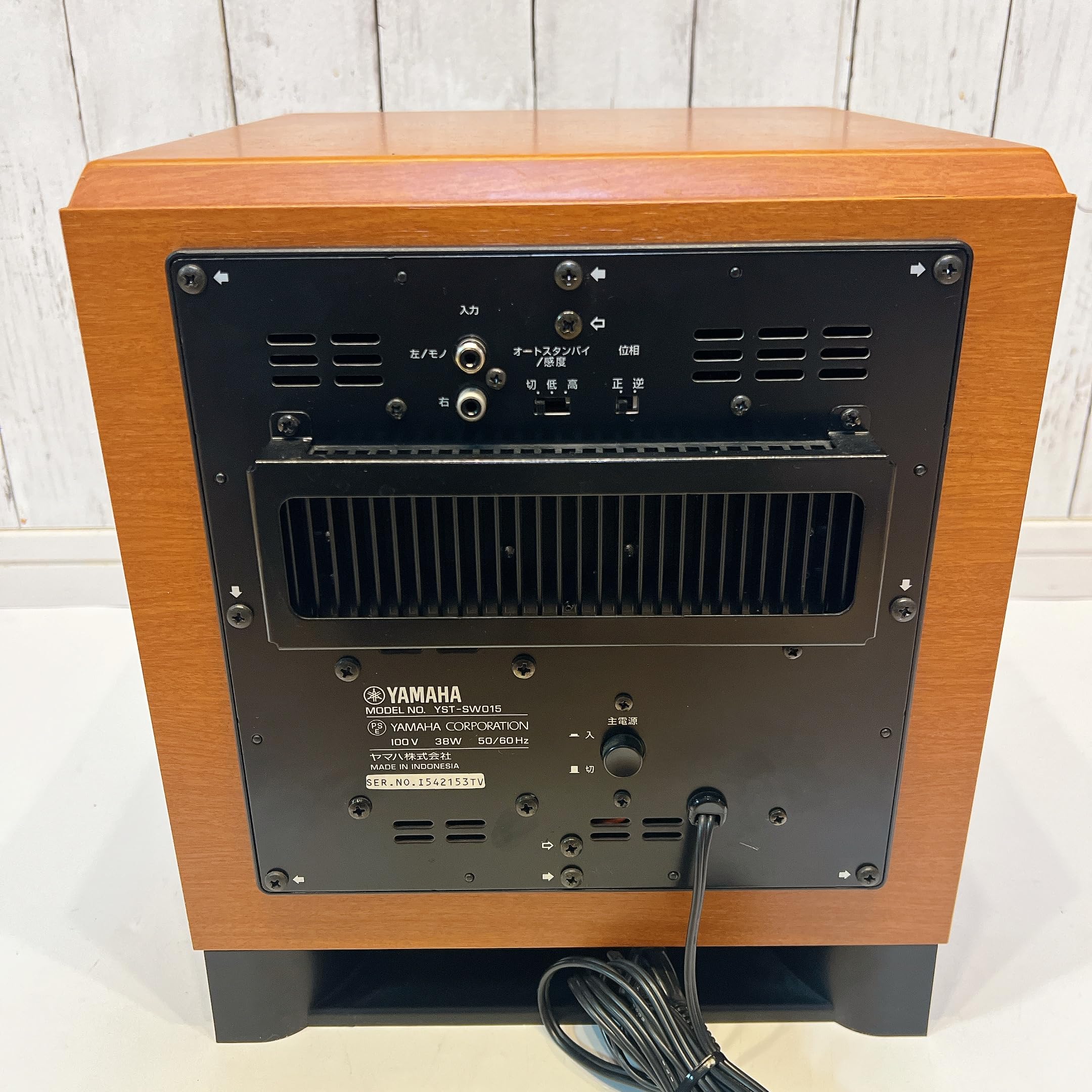 ヤマハ YST-SW015 割引 サブウーファーシステム Amazon.co.jp: YAMAHA