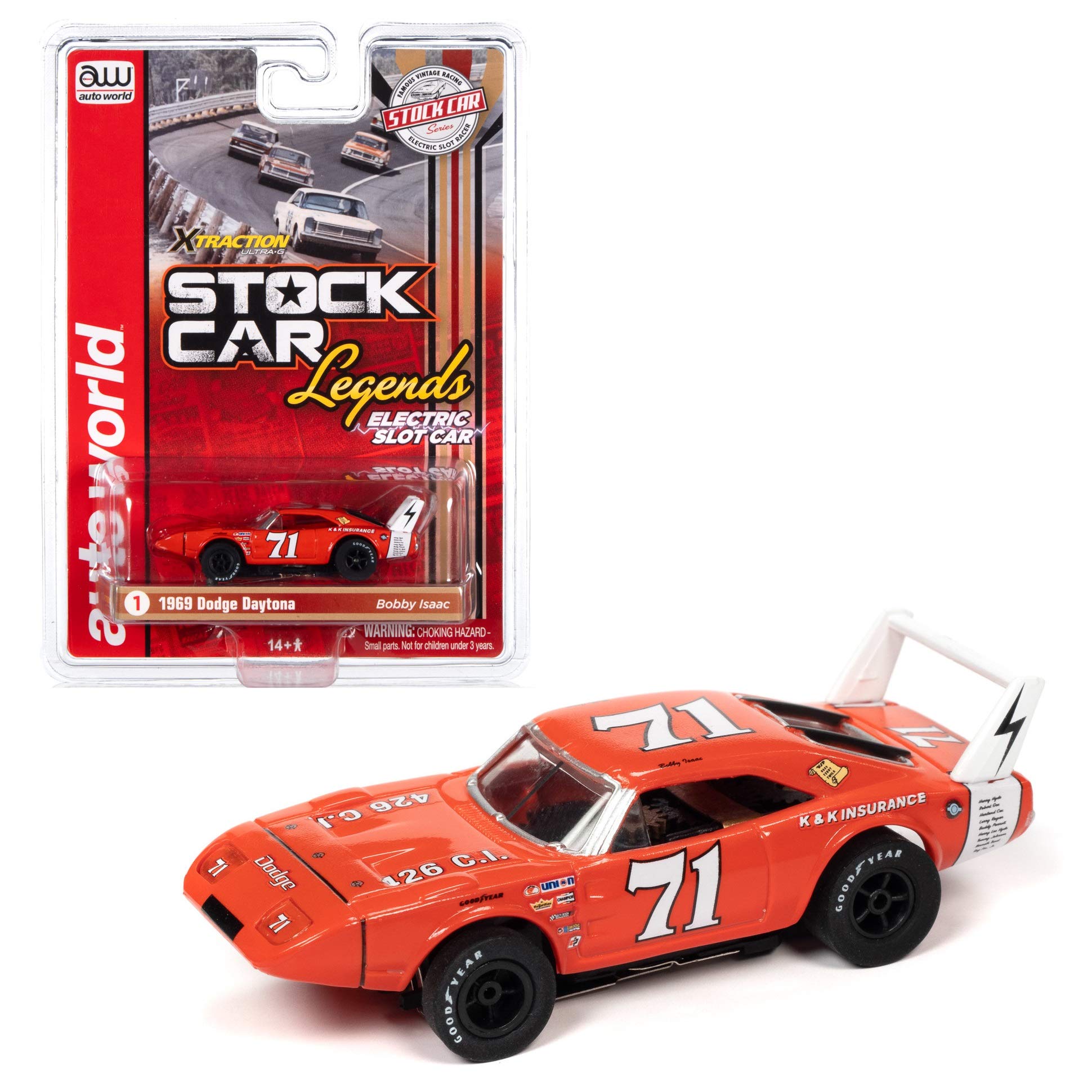 Amazon.com: SC355-1 Auto World Xtraction R31 '69 Dodge Daytona K&K