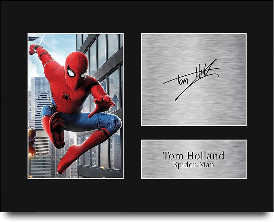 Tom Holland サイン入り B1ポスター Tom Holland サイン入り B1
