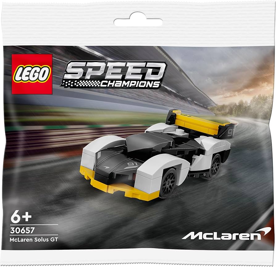 Amazon.com: LEGO Speed Champions: McLaren Solus GT 30657 Polybag
