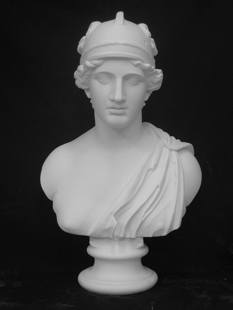 Amazon.co.jp: 石膏像 K－125 アマゾン胸像（ローマ） H