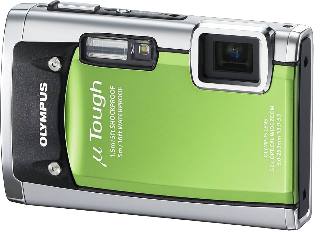 Amazon | OLYMPUS 防水デジタルカメラ μ TOUGH 6020 グリーン μ TOUGH