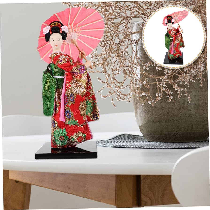 Amazon.co.jp: STAHAD 歌舞伎人形 アジアの芸者人形フィギュア 日本
