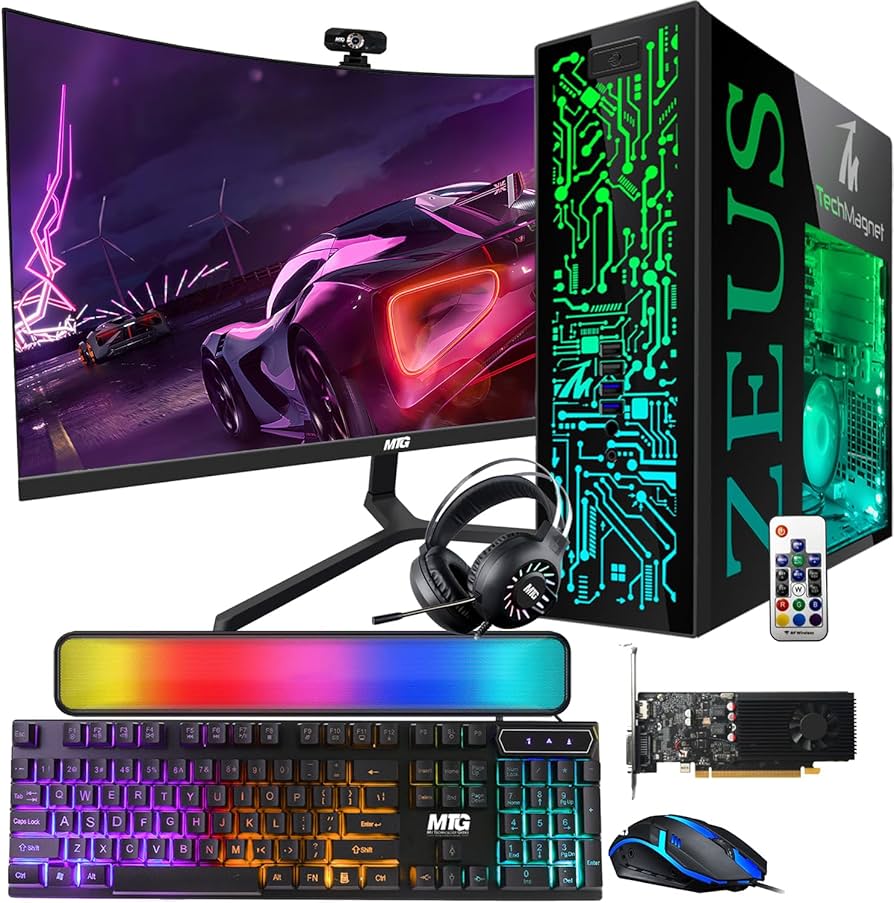 Amazon.com: TechMagnet Gaming Desktop PC, Intel i5 4th Gen, Zeus
