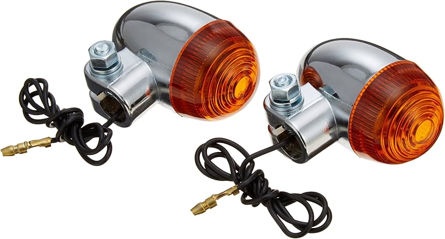 アルミ製ビンテージウインカー クラシック ビンテージ レトロ 管050626