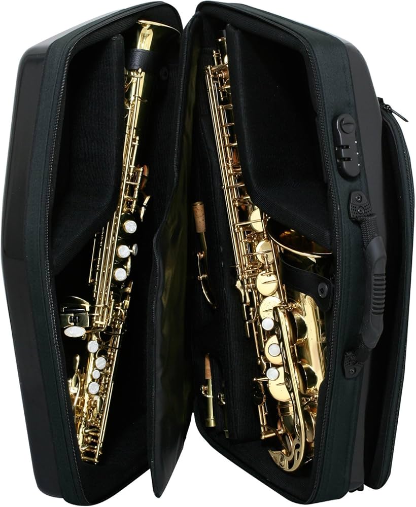 Amazon | bags EF2SAS ソプラノ&アルトサックス ダブルケース バッグス