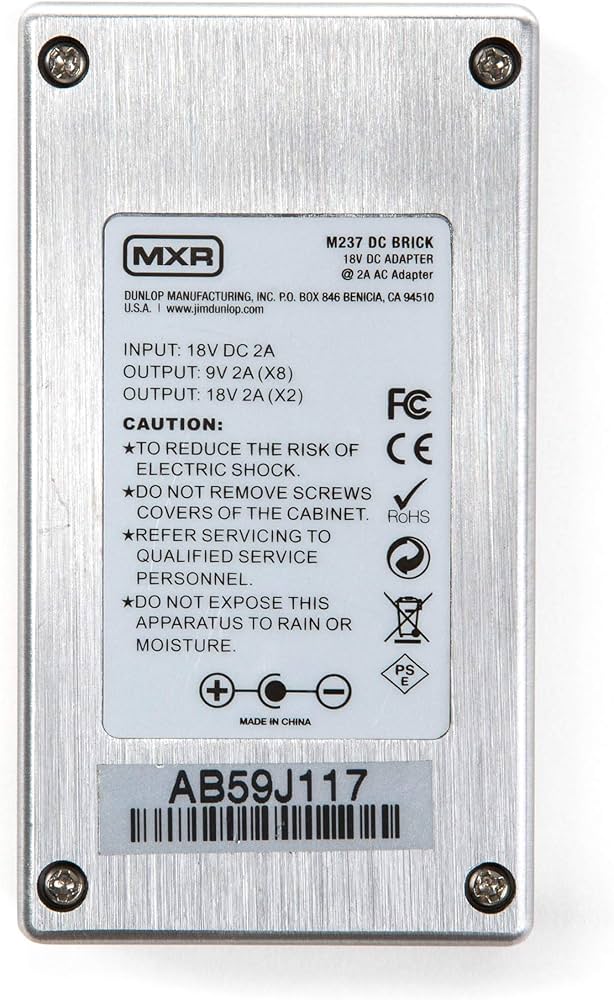 Amazon.com: MXR® DC Brick™ Power Supply : Musical Instruments