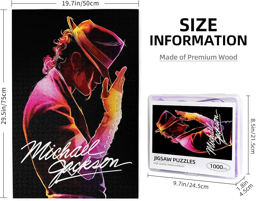 Amazon.co.jp: 1000ピース ジグソーパズル マイケル・ジャクソン 50