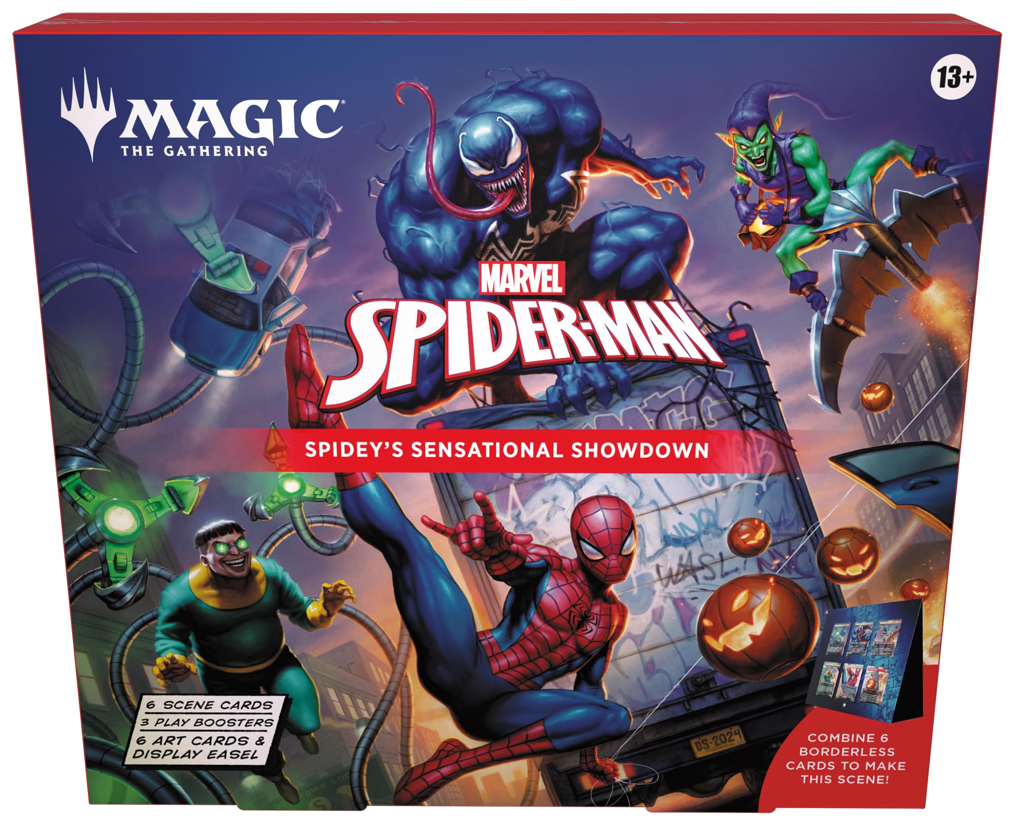 Amazon.com: Magic: The Gathering | Marvel's Spider-Man - Scene Box